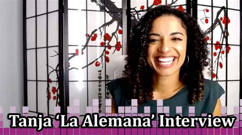Tanja La Alemana Kensinger Bachata Latin Dancer Interview Youtube