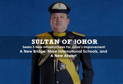 Sultan ismail operates domestic and international flights. Sultan of Johor Seeks 3 New Infrastructures For Johor's ...