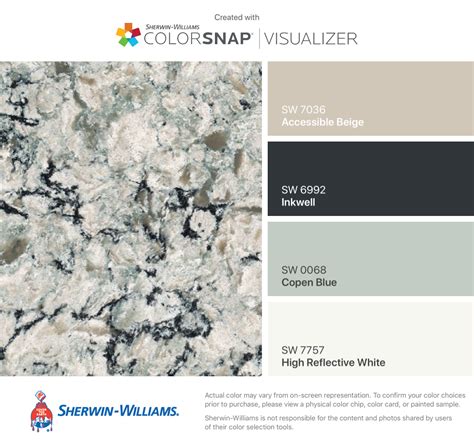 That way, you can have peace of mind knowing what the rest of the wall is going to look like and hopefully you will ultimately, be inspired! I found these colors with ColorSnap® Visualizer for iPhone ...