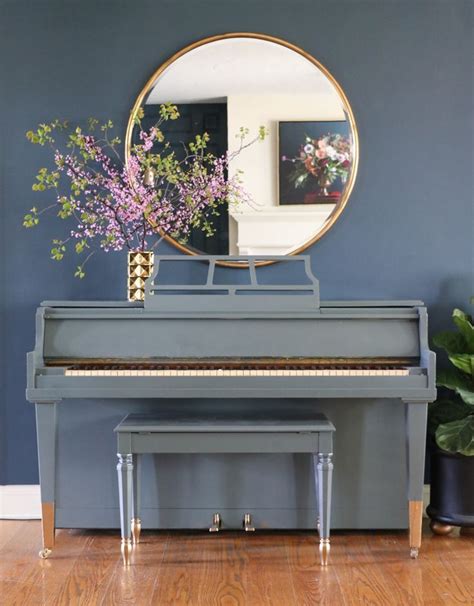 How To Paint A Piano Piano Room Decor Piano Decor Piano Living Rooms