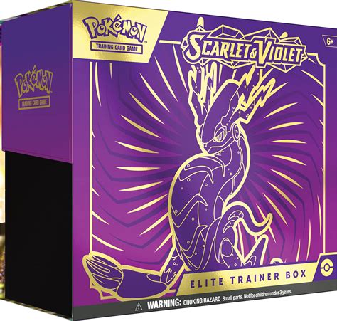 Buy Pokémon Tcg Let And Violet Elite Trainer Box Miraidon 1 Full