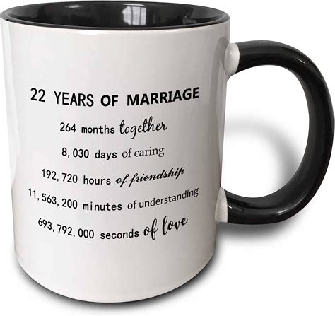 3drose 22 Años De Matrimonio 22º Aniversario De Boda En Meses Días