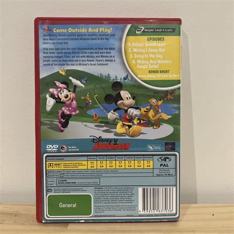 Mickey Mouse Clubhouse Mickeys Great Outdoors Dvd 2010