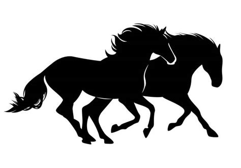 Clip Art Of A Thoroughbreds Illustrations Royalty Free Vector Graphics