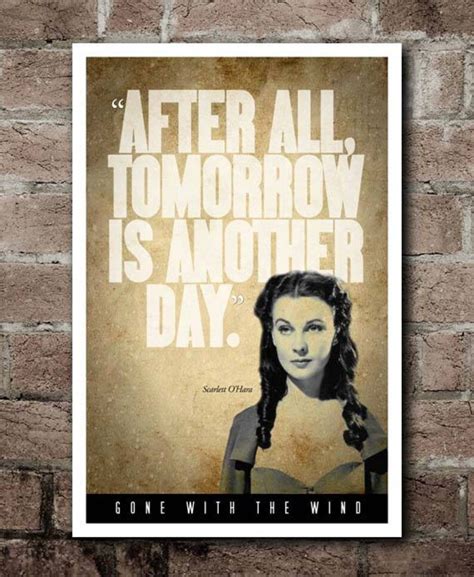 Gone With The Wind Tomorrow Is Another Day Etsy