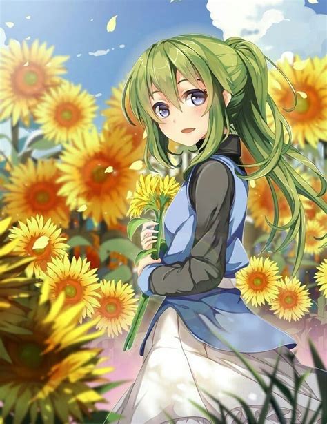 green hair female anime characters vivi danielwartist bodyecwasugy