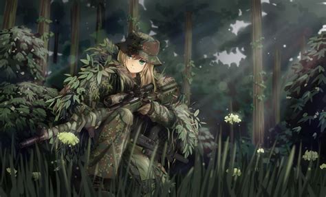 Military Anime Wallpapers Wallpaper Cave