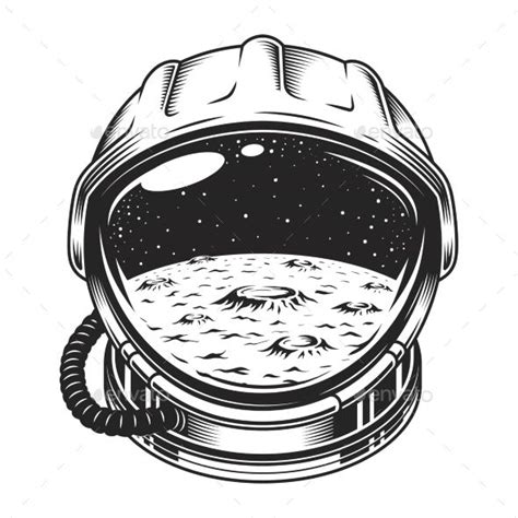 Vintage Space Helmet Concept Space Drawings Astronaut Tattoo Helmet