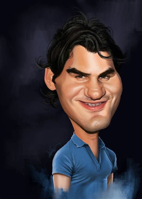 Cartoon Faces Funny Faces Cartoon Art Roger Federer Rafael Nadal