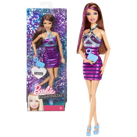 mattel year 2012 barbie fashionistas series 12 inch doll set teresa y7489 with