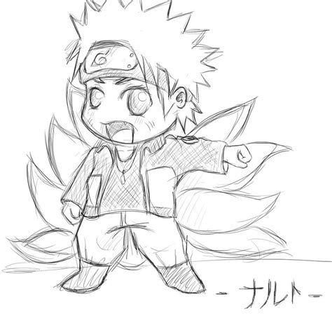Naruto The Ninetailed Fox Chibi By Lizzyxakatsuki On