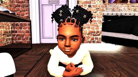 Sims 4 Cc Custom Content Black African American Kid Children