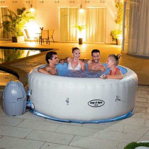 Lay Z Spa Paris Airjet Inflatable Hot Tub People New In Box My Xxx Hot Girl