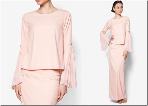 fashionista now 7 glamorous pastel baju kurung ideas for raya 2016 modest fashion outfits
