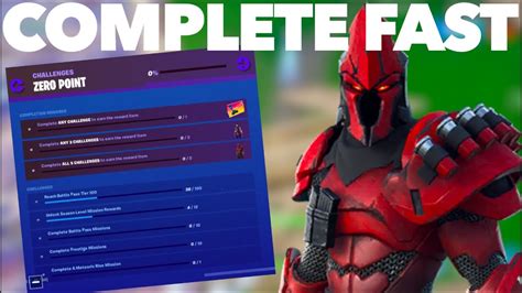 The zero point was first mentioned in season 4 during the rocket launch and was can currently be seen. How to Complete the Zero Point Challenges FAST in Fortnite ...