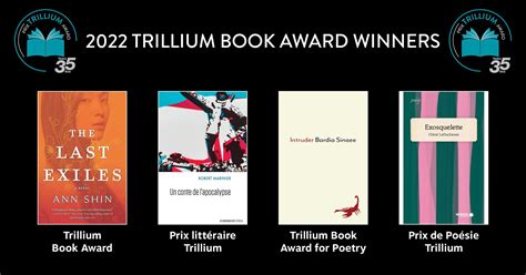2022 Trillium Book Award Winners
