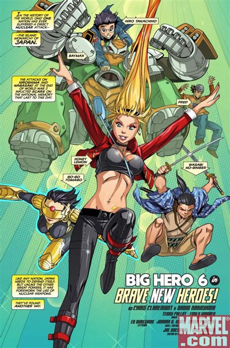 Marvel Sneak Peek Big Hero Six 1 — Major Spoilers — Comic Book Reviews News Previews And