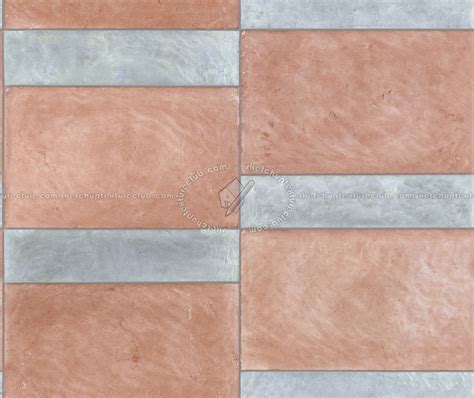 Terracotta Mixed Color Tile Texture Seamless 16135