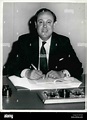 Aug. 02, 1960 - Christopher Soames takes up office as the new Minister ...