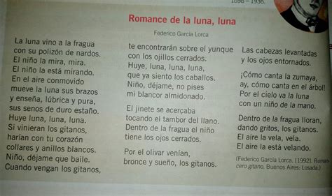 Hole Alguien Que Me Ayude A Separar En S Labas El Poema Romance De La