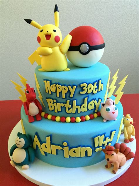 201701the Pokemon Pikachu Cake