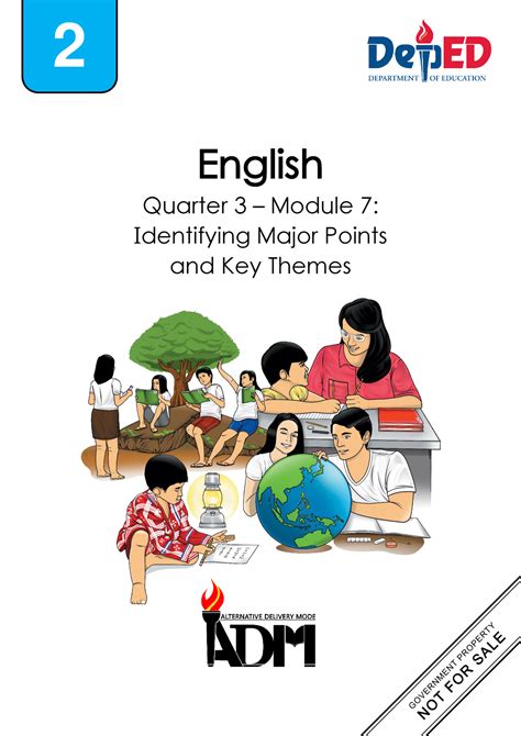 Adm Eng2 Major Point Key Themes Ready To Print English Quarter 3