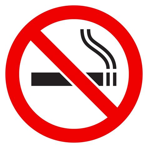 Logo No Smoking Sign Clipart Best