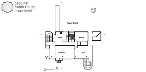 Richard Meier Smith House Floor Plans