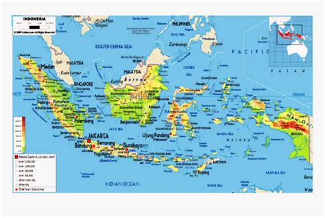 Gambar Peta Indonesia Simple Terbaru