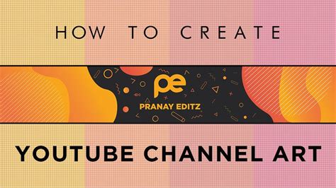 How To Create Youtube Channel Art Youtube Banner Illustrator