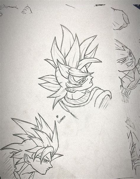 Toriyama Toyotaro Goku Dibujo A Lapiz Goku A Lapiz Dibujo De Goku My