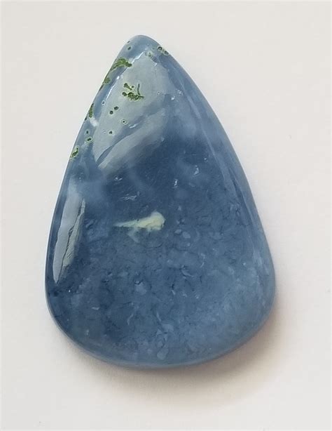 3066 Ct Natural Owyhee Blue Opal Pear Cut Loose Gemstone Property Room