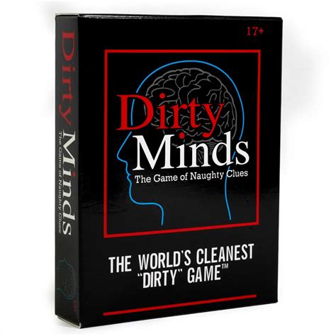 Dirty Minds Card Game The Game Of Naughty Clues Rules Tdc Games
