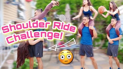 Couple Shoulder Ride Challenge International Couple Lift And Carry