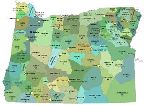 Oregon Hunting Unit Map China Map Tourist Destinations