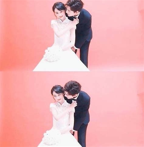 # yang yang ❤ zheng shuang # yang yang # zheng shuang ➡to the original artists : yangyang zheng shuang takes wedding photos pic | Celebrity ...