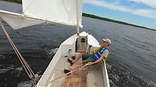 Sailing a Jim Michalak designed Frolic2 - YouTube