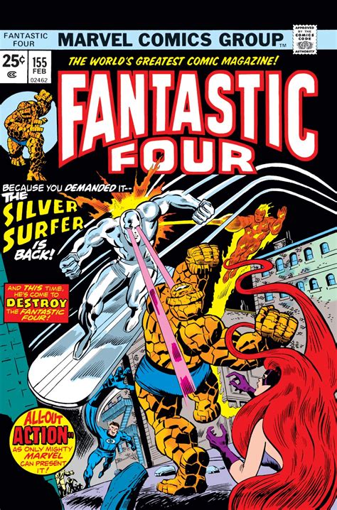 Read Online Fantastic Four 1961 Comic Issue 155