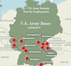 Us Military: Map Of Us Military Bases In Germany