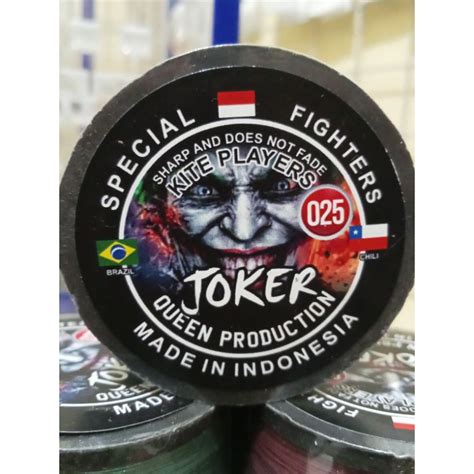 Jual Gelasan Joker 025 1200 Yard Super Silicone 80rbpak Shopee Indonesia