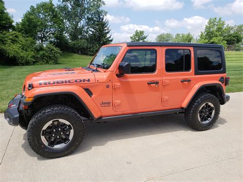 My First Jeep 2018 Rubicon Jlu In Punkn Rwrangler