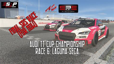 MY FINAL SRS RACE Audi TT Cup Championship Race Laguna Seca