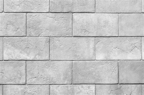 Stone Block Wall Pattern And Background Stock Photo Download Image