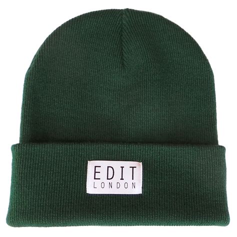 Autumn Green Beanie — Edit Hats Shop