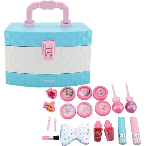 Disney Princess Girl Make Up Toys With Mini Case Cosmetics Set Toys For