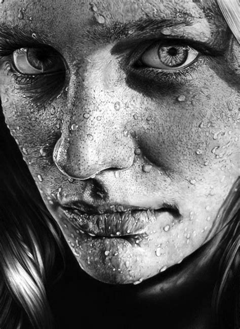 Pencil Realistic Face Drawing Vlrengbr