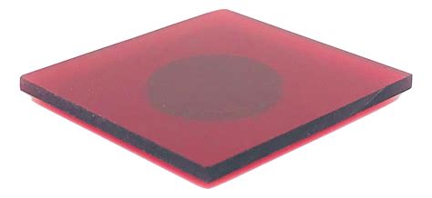 Red Transparent Acrylic For Laser Cutting Makerstock