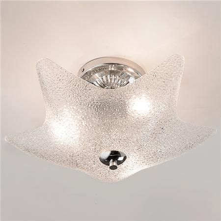 Types of lighting fixtures contractorbhai. Seaside Starfish Glass Ceiling Light | Glass ceiling ...