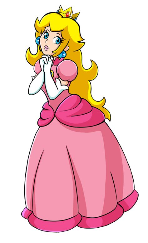 Princess Peach Original Art Style By Laurence L Super Mario Art Princess Peach Princess