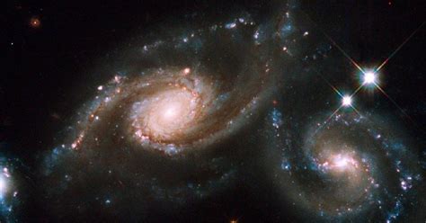 Dmrs Astronomy Club The Colliding Spiral Galaxies Of Arp 274